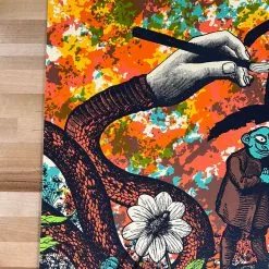 Primus - 2018 Status Serigraph Poster Red Rocks, Morrison, CO Autographed