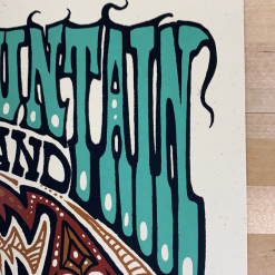 Yonder Mountain String Band - 2011 Jeff Wood Poster Red Rocks Morrison, CO 11 Yonder Mountain String Band - 2011 Jeff Wood Poster Red Rocks Morrison, CO