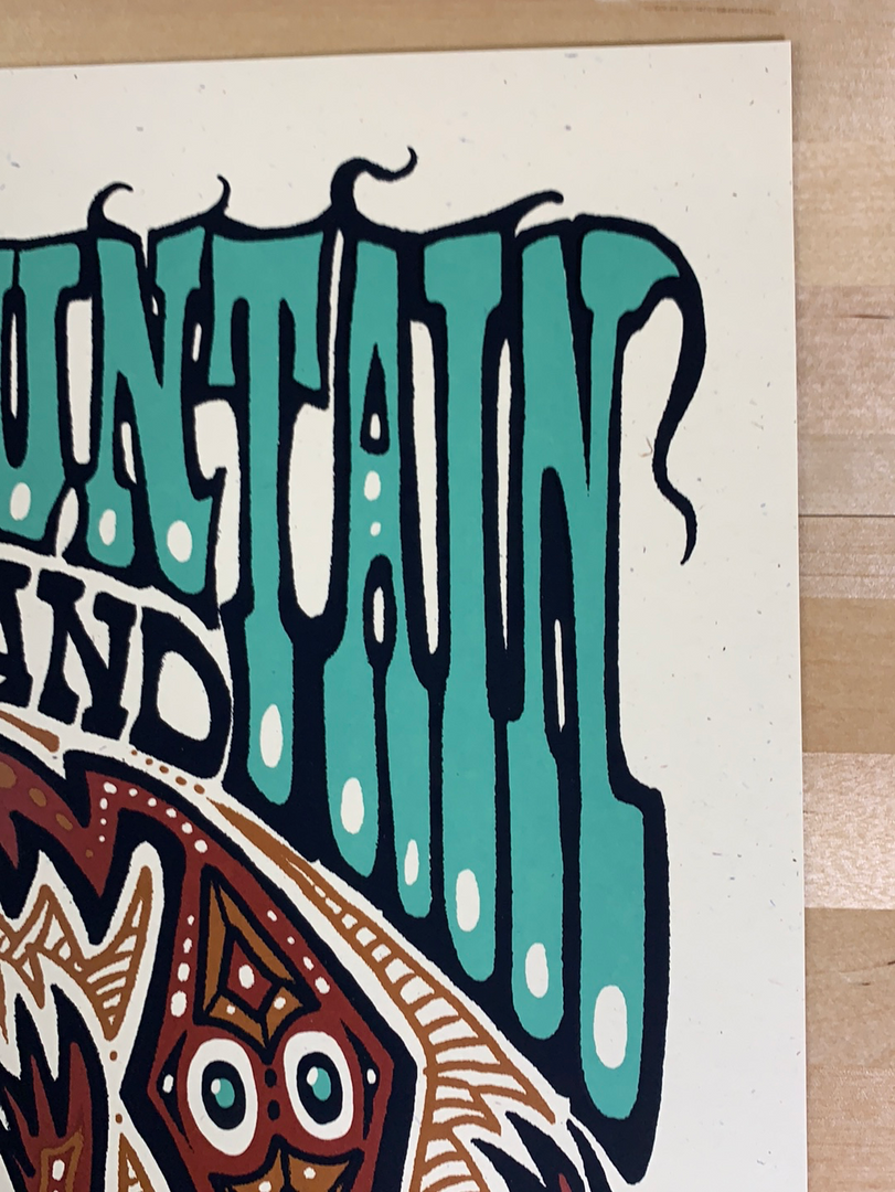 Yonder Mountain String Band - 2011 Jeff Wood Poster Red Rocks Morrison, CO 6 Yonder Mountain String Band - 2011 Jeff Wood Poster Red Rocks Morrison, CO