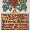 Gig Posters Yonder Mountain String Band - 2007 Gary Houston Poster Portland, OR Crystal Ballroom