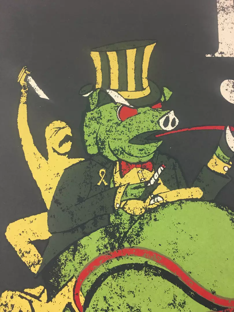 Gig Posters Pearl Jam - 2005 Brad Klausen Poster South America 4 Gig Posters Pearl Jam - 2005 Brad Klausen Poster South America