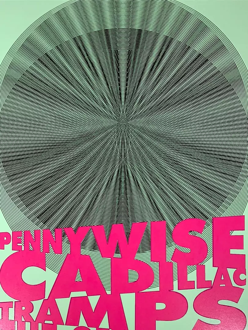 Pennywise - 1994 Matt Getz Poster Los Angeles, CA Shrine 1st Ed 3 Pennywise - 1994 Matt Getz Poster Los Angeles, CA Shrine 1st Ed