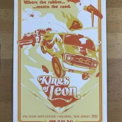 Kings Of Leon - 2017 Jason Malmberg Poster Holmdel, NJ, PNC Bank Arts Center Gig Posters 8 Kings Of Leon - 2017 Jason Malmberg Poster Holmdel, NJ, PNC Bank Arts Center Gig Posters