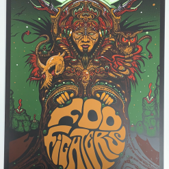 Gig Posters Foo Fighters - 2020 Jeff Wood Poster Athens, GA 40 Watt Club
