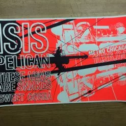 ISIS - 2004 Crosshair Poster Chicago, IL Metro 11 ISIS - 2004 Crosshair Poster Chicago, IL Metro