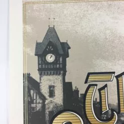 Gig Posters The Ledbury - 2013 Dan MacAdam Crosshair Poster Art Print