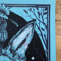 The Avett Brothers - 2016 Zeb Love Poster Pittsburgh, PA Stage AE VARIANT BLUE