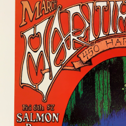 Dave Huckins MHP 44 March - 1998 Poster Maritime Hall San Fran 1st