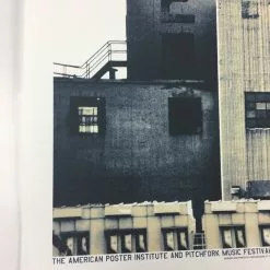 Flatstock 21 - 2009 Dan MacAdam Crosshair Poster Chicago, IL Union Park