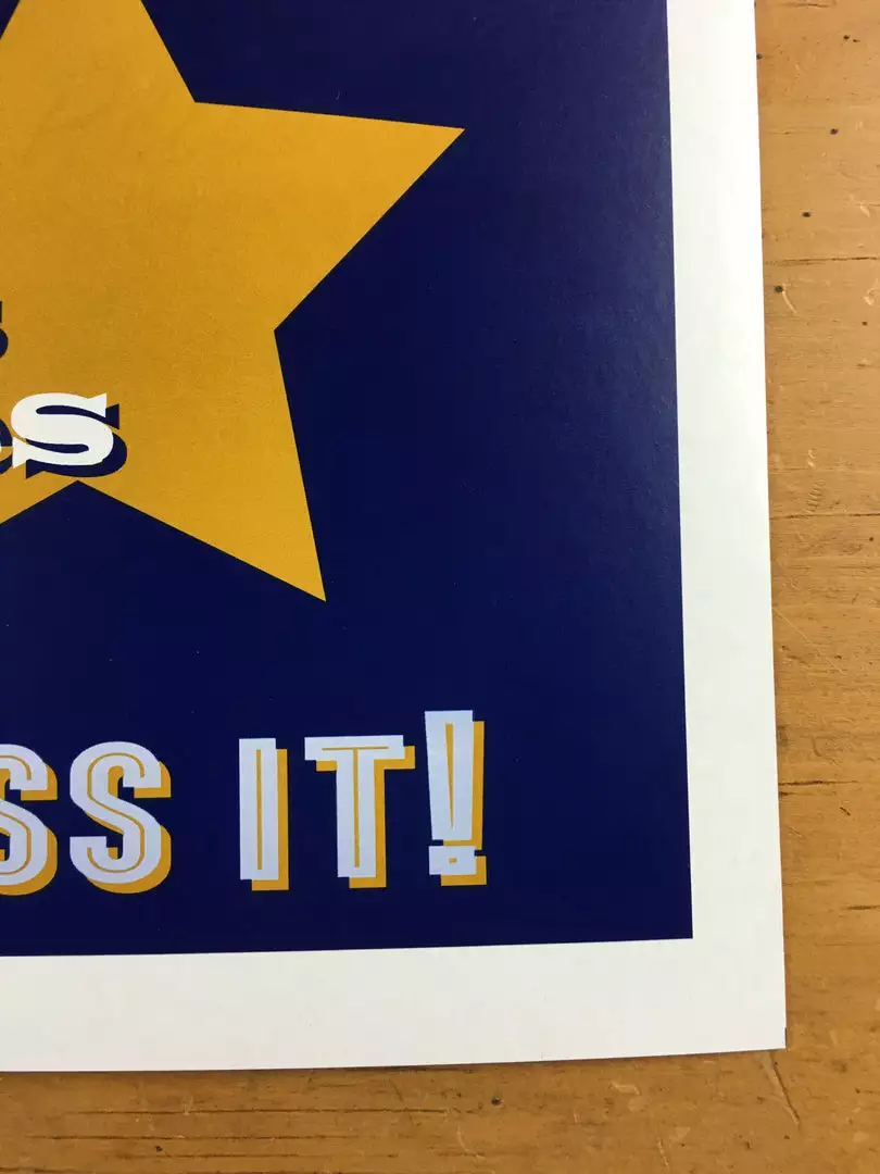 Bob Dylan - 2017 Geoff Gans Poster Chicago Wintrust Arena BLUE 8 Bob Dylan - 2017 Geoff Gans Poster Chicago Wintrust Arena BLUE