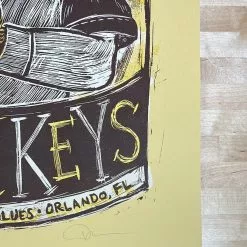 The Black Keys - 2010 Dan Grzeca Poster Orlando, FL House Of Blues