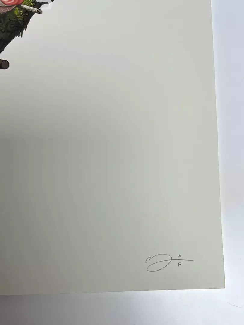 Virginia Opossum - 2018 Mike Mitchell Poster Art Print Variant 7 Virginia Opossum - 2018 Mike Mitchell Poster Art Print Variant