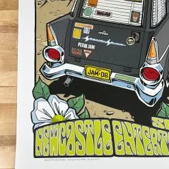 Pearl Jam - 2006 Daymon Greulich Poster Newcastle, AUS Kings Of Leon