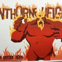 Gig Posters Hawthorne Heights - 2005 Hero Design Studio Poster Buffalo, NY The Town Ballroom