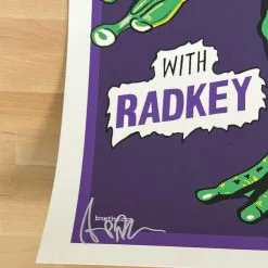 Foo Fighters - 2021 Brian Methe Poster Cincinnati, OH Gig Posters