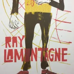 Ray LaMontagne - 2006 Methane Studios Poster Atlanta, GA Tabernacle Gig Posters