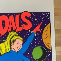 The Vandals - 1996 Chris Coop Poster Hollywood, CA The Palace Gig Posters