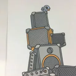 Untitled (Amps) - 2008 Mike Budai Poster Art Print Art Prints