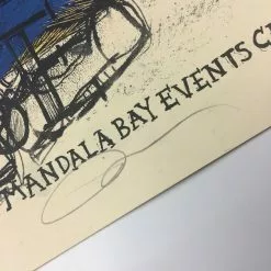 Muse - 2013 Dan Grzeca Poster Las Vegas, NV Mandalay Bay EC Gig Posters