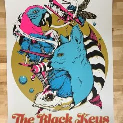 The Black Keys - 2014 Galen McKamy Poster Richmond, VA Gig Posters