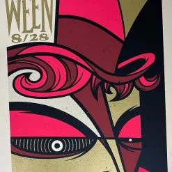 Ween - 2009 Todd Slater Poster Bend, OR Les Schwab Ampitheater Gig Posters