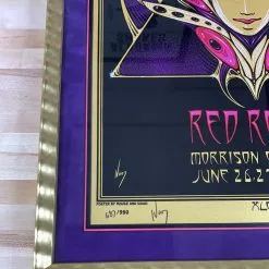 Widespread Panic - 2015 Jeff Wood Poster Red Rocks Morrison, CO FRAMED 11 Widespread Panic - 2015 Jeff Wood Poster Red Rocks Morrison, CO FRAMED