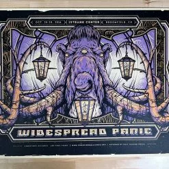 Half Hazzard Press Widespread Panic - 2016 Half Hazard Press Poster Broomfield, CO