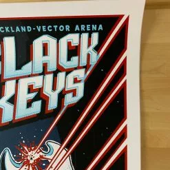 Black Keys - 2012 Blair Sayer Poster Auckland, AUS S/N Gig Posters 11 Black Keys - 2012 Blair Sayer Poster Auckland, AUS S/N Gig Posters