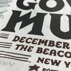 Gov't Mule - 2016 Zeb Love Poster Beacon Theatre New York, NY