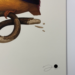 Fat Bird - 2020 Mike Mitchell Poster Rufous-Backed Dwarf Kingfisher 1st Art Prints 12 Fat Bird - 2020 Mike Mitchell Poster Rufous-Backed Dwarf Kingfisher 1st Art Prints