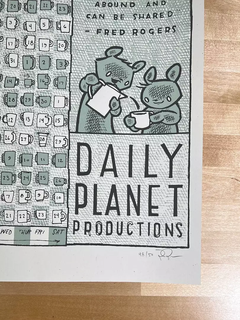 What Changes The World Calendar - 2022 Jay Ryan Art Print Fred Rogers 7 What Changes The World Calendar - 2022 Jay Ryan Art Print Fred Rogers