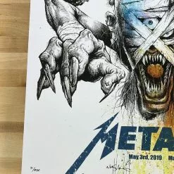 Jonathan Wayshak Metallica - 2019 Jonathan Wayskak Poster Madrid, Spain