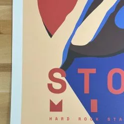 Sold Out Posters Rolling Stones - 2019 Poster No Filter Tour Miami, FL Charlie Watts 13 Sold Out Posters Rolling Stones - 2019 Poster No Filter Tour Miami, FL Charlie Watts