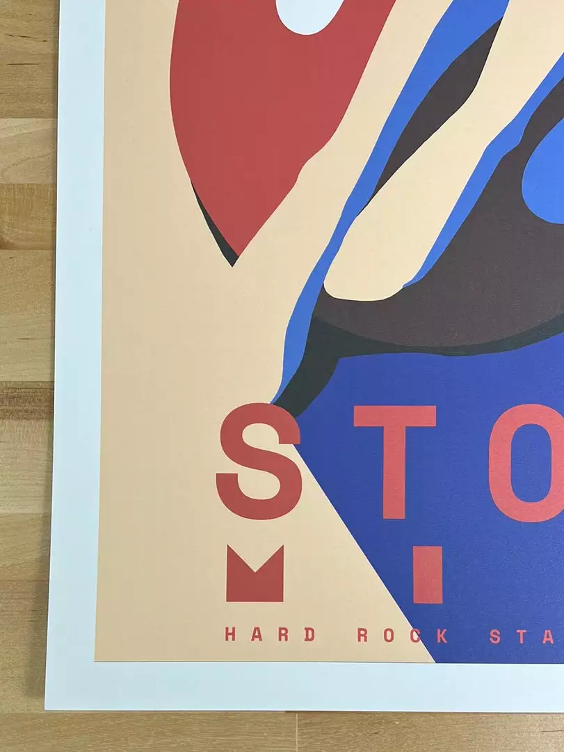Sold Out Posters Rolling Stones - 2019 Poster No Filter Tour Miami, FL Charlie Watts 8 Sold Out Posters Rolling Stones - 2019 Poster No Filter Tour Miami, FL Charlie Watts