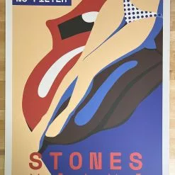 Sold Out Posters Rolling Stones - 2019 Poster No Filter Tour Miami, FL Charlie Watts