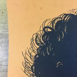 Bob Dylan The Rolling Stone - 2014 Brian Methe Art Print Orange Variant 15 Bob Dylan The Rolling Stone - 2014 Brian Methe Art Print Orange Variant