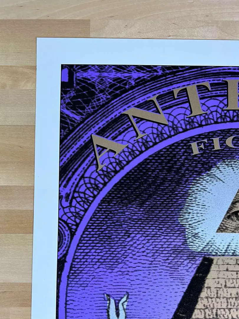 Gig Posters Anthrax - 1994 Matt Getz Poster Hollywood, Fresno, CA 5 Gig Posters Anthrax - 1994 Matt Getz Poster Hollywood, Fresno, CA