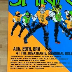 Sold Out Posters Gig Posters Excel Vs. Shrine - 1995 Malicious Vinyl Presents Poster Rollerball Championship 13 Sold Out Posters Gig Posters Excel Vs. Shrine - 1995 Malicious Vinyl Presents Poster Rollerball Championship