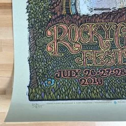 Colorado Rocky Grass Festival - 2019 Voodoo Catbox Poster Lyons, CO