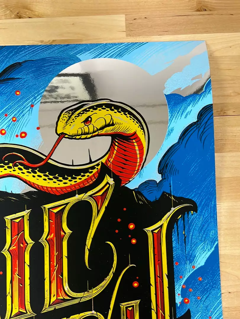 Eric Church - 2022 Maxx242 Poster Green Bay, WI Mirror FOIL 3/19 Foil Posters 6 Eric Church - 2022 Maxx242 Poster Green Bay, WI Mirror FOIL 3/19 Foil Posters