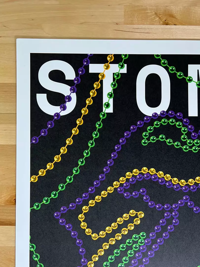 Sold Out Posters Gig Posters Rolling Stones - 2019 Poster No Filter Tour New Orleans, LA 5 Sold Out Posters Gig Posters Rolling Stones - 2019 Poster No Filter Tour New Orleans, LA