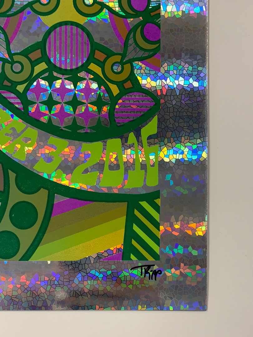 Colorado Phish - 2016 Tripp Poster Dick's Denver, CO 9/3 FOIL 7 Colorado Phish - 2016 Tripp Poster Dick's Denver, CO 9/3 FOIL