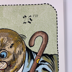 Gig Posters Swans - 2016 Fugscreens Studios Poster Carrboro, NC Cat's Cradle