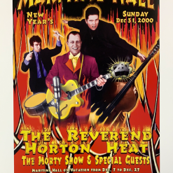 Firehouse Gig Posters MHP 106 Horton Heat - 2000 Poster Maritime Hall San Fran 1st