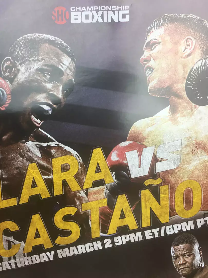 Sold Out Posters Boxing - 2019 Poster Lara Vs Castano 5 Sold Out Posters Boxing - 2019 Poster Lara Vs Castano