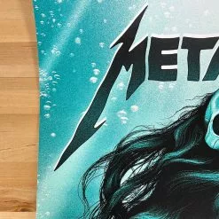 Metallica - 2019 Sara Deck Poster Barcelona, Spain Gig Posters 10 Metallica - 2019 Sara Deck Poster Barcelona, Spain Gig Posters