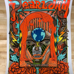 Zeigler, Zio Pearl Jam - 2020 Zio Ziegler Poster Oakland, CA