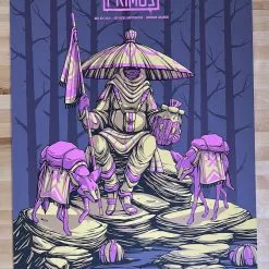 Primus - 2018 Mike Fudge Poster Red Rocks Morrison, CO Colorado