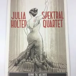 Spektral Quartet & Julia Holter Tour- 2015 Justin Santora Poster