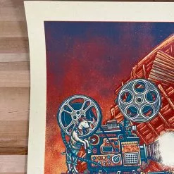 Billy Strings - 2020 Luke Martin Poster Red Rocks Morrison, CO AP Colorado